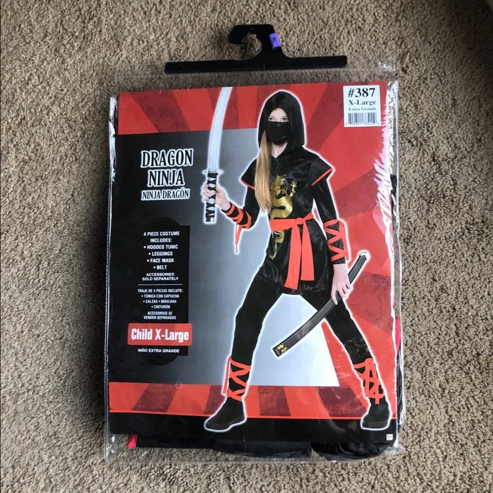 Dragon Ninja costume